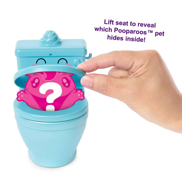 Pooparoos surpriseroos bleu pot Play Children's toy-Surprise Figure à l'intérieur
